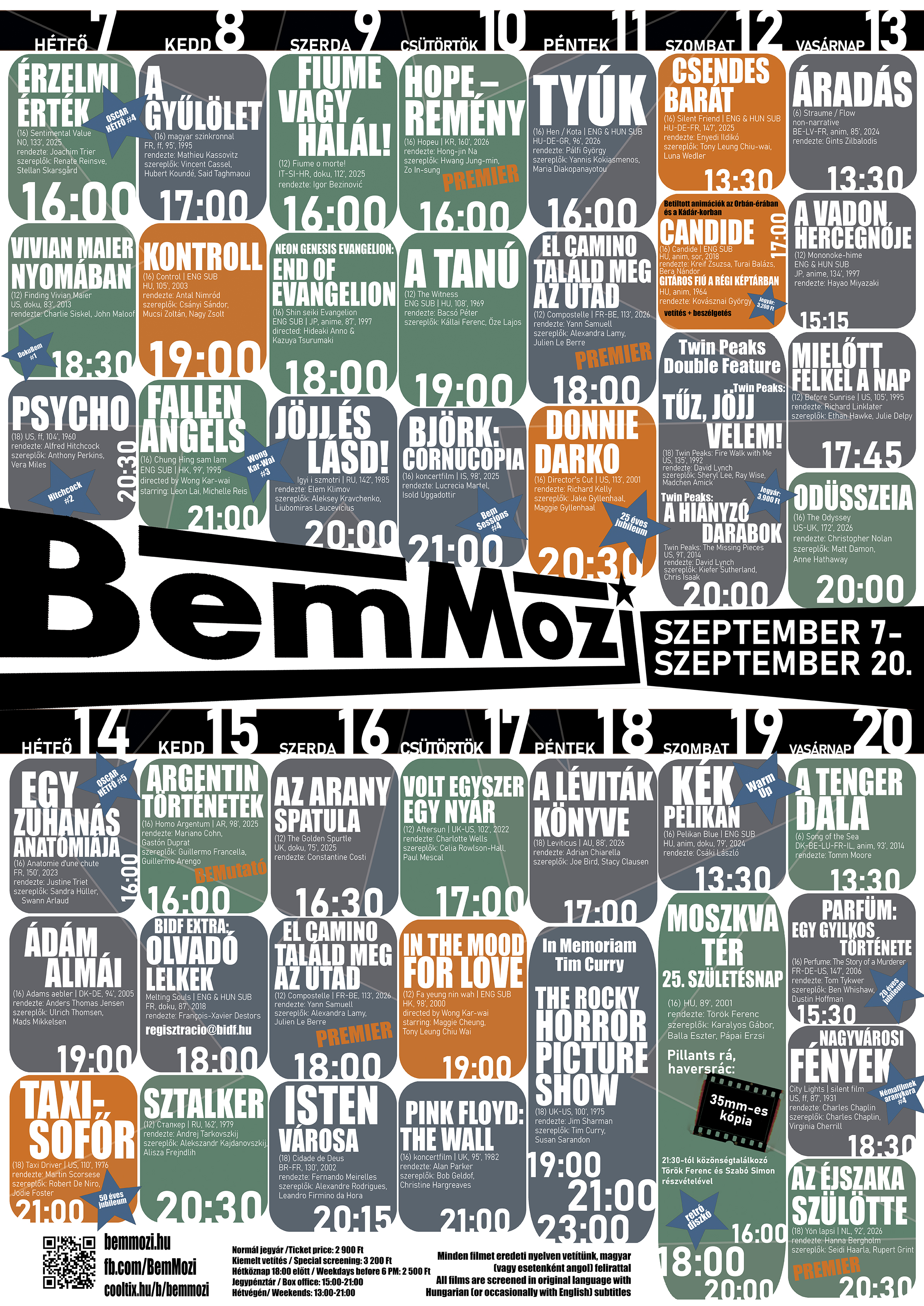 szeptember 7-20. programfüzet